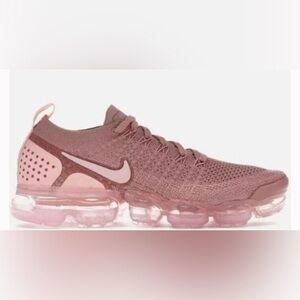 NIKE Air VaporMax Flyknit 3 "Rust Pink" Running Shoes Size 8